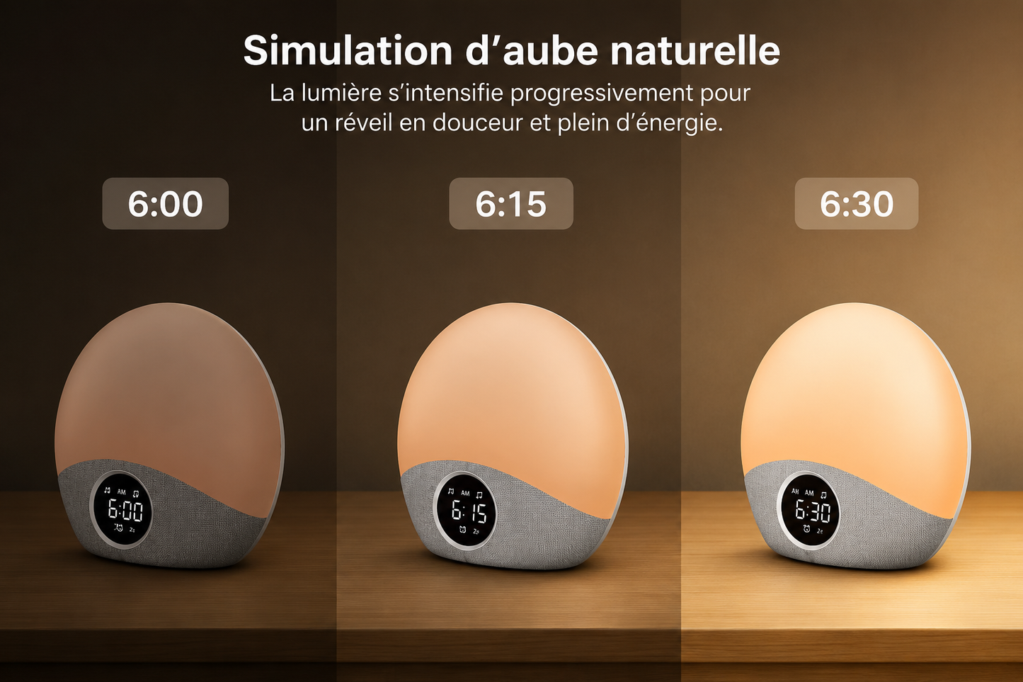NOCTIA™ | Réveil Simulateur d’Aube